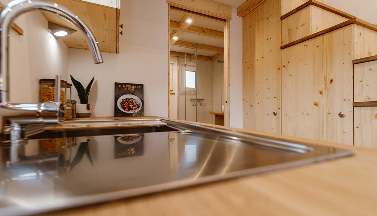 Tinyhouse innen kueche